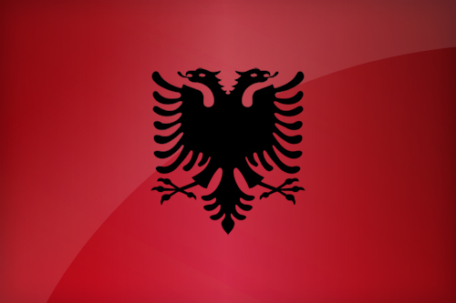 Large Albanian flag