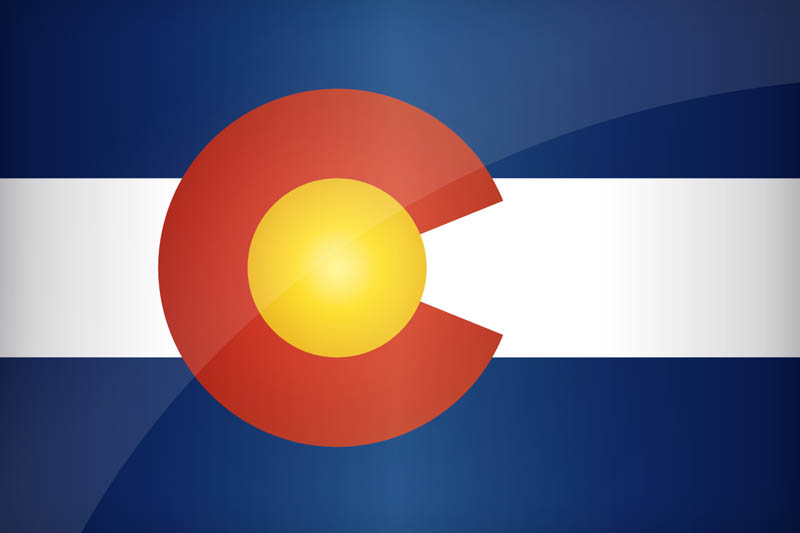 Flag of Colorado Download the official Colorado's flag