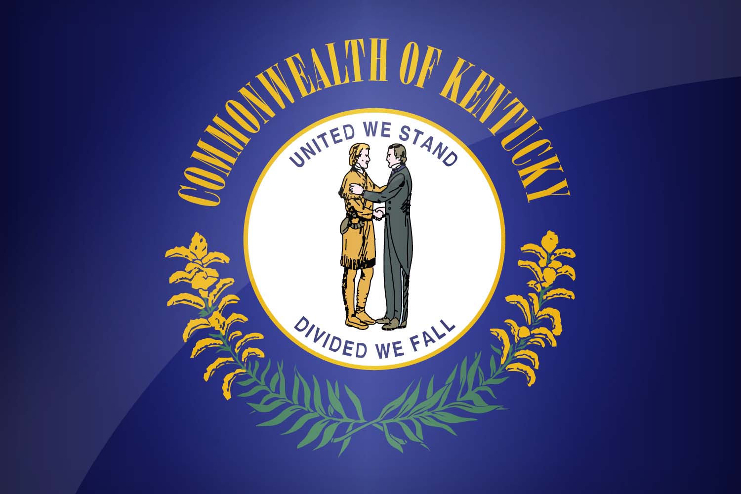 state of kentucky flag