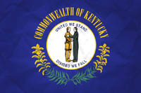 Kentucky Flag Paper Texture